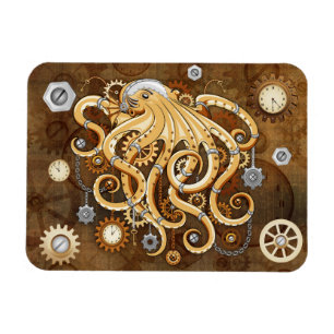 Íman Polvo Steampunk Retro Fantasia Mecânica