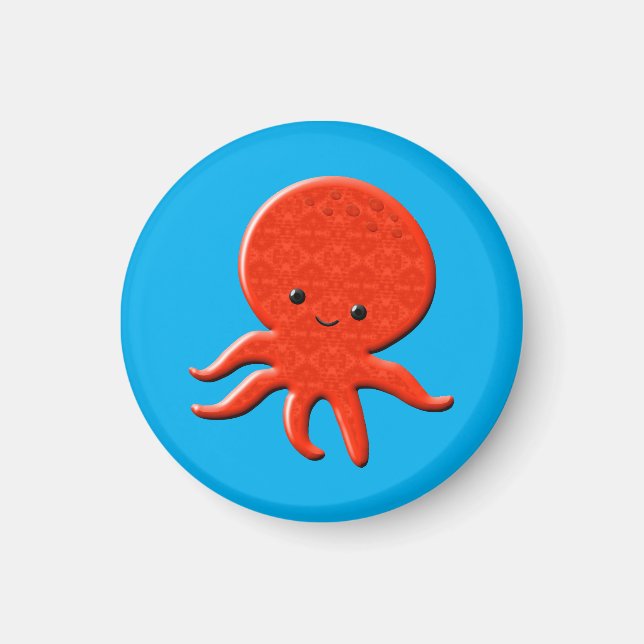 Íman Polvo Vermelho Fofo (Frente)