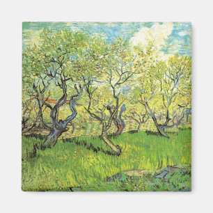Íman Pomar em Flor por Vincent van Gogh