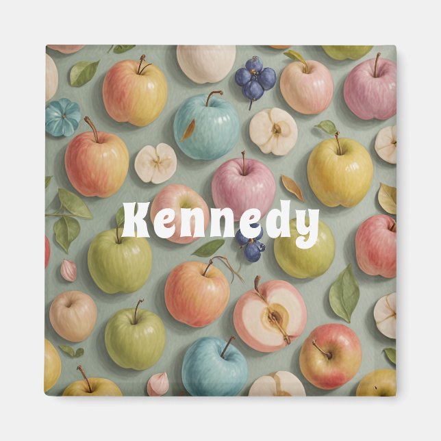 Íman Pomar Whimsy: Fruta de Pastel (Frente)