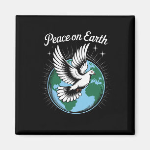 Íman Pomba da Paz na Terra e Globo Fé Natal Espiritual
