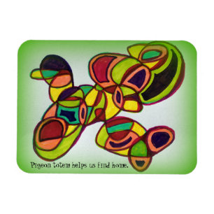 Íman Pombo Totem Magnet