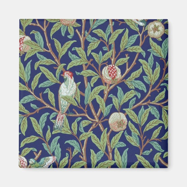 Íman Pomegranato e Little Bird, William Morris (Frente)