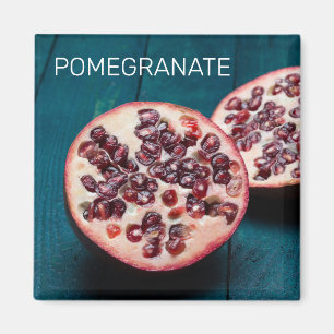 Íman Pomegranato Fruta Vegan Gourmet Foodie Souvenir