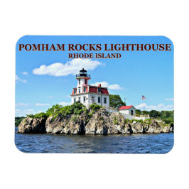 Íman Pomham Rocks Lighthouse, Rhode Island Flexi Magnet