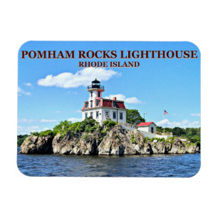Íman Pomham Rocks Lighthouse, Rhode Island Flexi Magnet