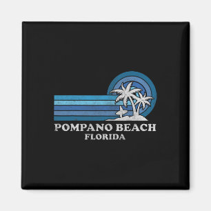 Íman Pompano Beach Florida Vintage Family Summer Vacati