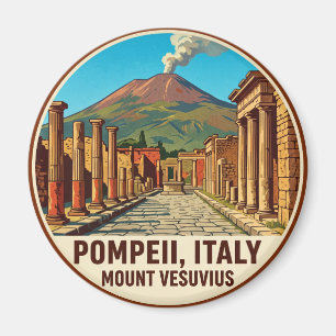 Íman Pompeia Itália Monte Vesúvio Itália