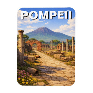 Íman Pompeia Itália Viagem