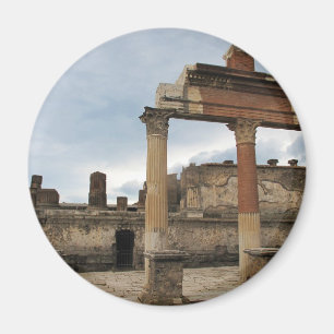 Íman Pompeii - colunas restantes da arcada