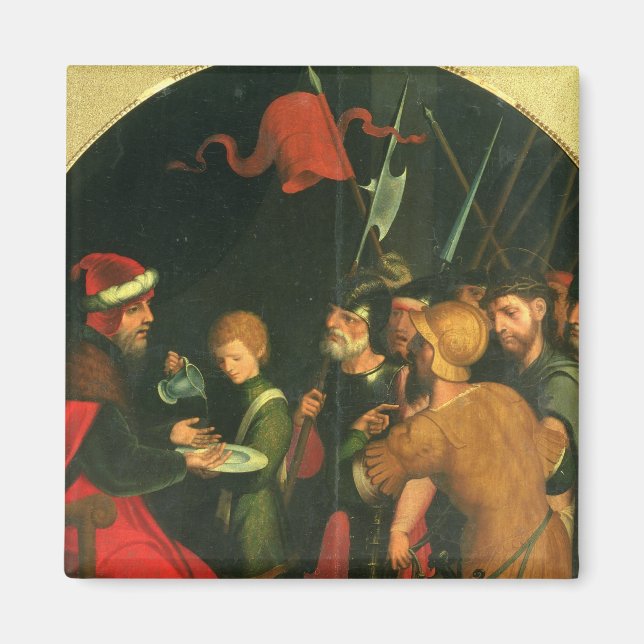 Íman Pôncio Pilatos lavando suas mãos (Frente)