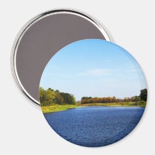 Íman Pond na estepe sul da Ucrânia