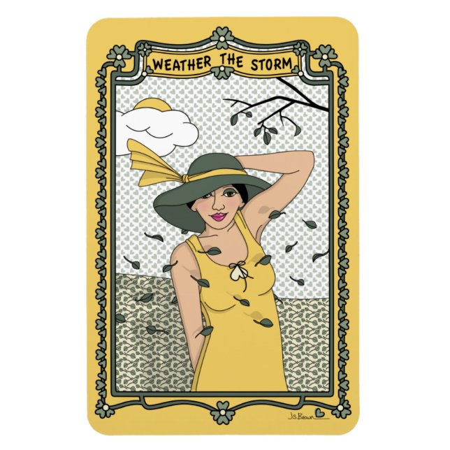 Íman Ponderar O Refrigerador Storm_C_4x6 (Vertical)