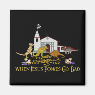 Íman Pôneis maus de Jesus