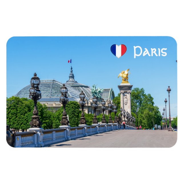 Íman Pont Alexandre III e Grand Palais, Paris, França (Horizontal)