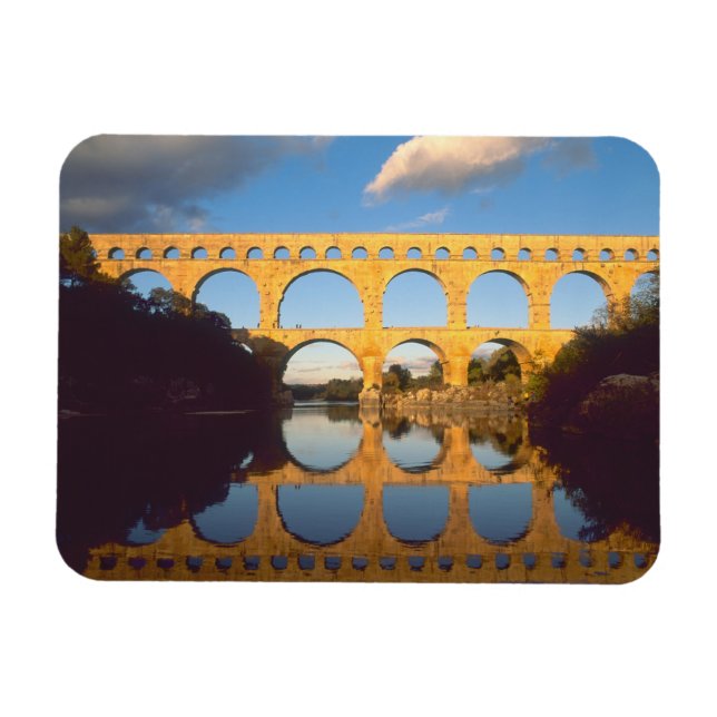 Íman Pont du Gard, Gardon River, Gard, Languedoc, (Horizontal)