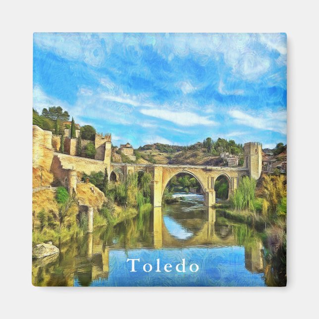 Íman Ponte Alcântara em Toledo. (Frente)