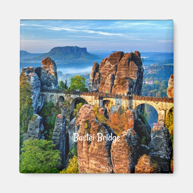 Íman Ponte Bastei, Saxão, Suiça (Frente)