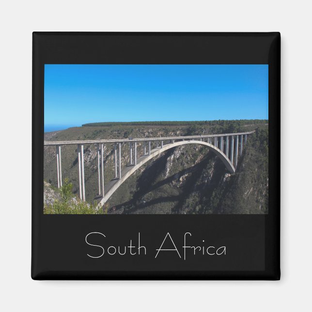 Íman Ponte Bloukrans Tsitsikamma África do Sul (Frente)