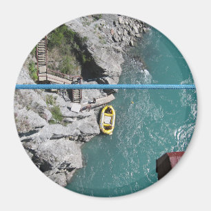 Íman Ponte Bungy POV de Kawarau, Queenstown, Nova