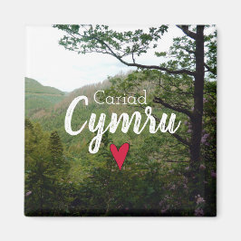 Íman Ponte Cariad Cymru Wales Hill Landscape Devils