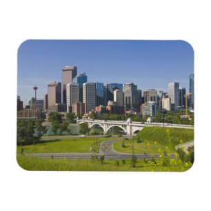 Íman Ponte Centro-Rua e Centro Calgary, Alberta,
