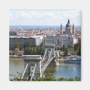 Íman Ponte Chain de Szechenyi, Budapest, Hungria