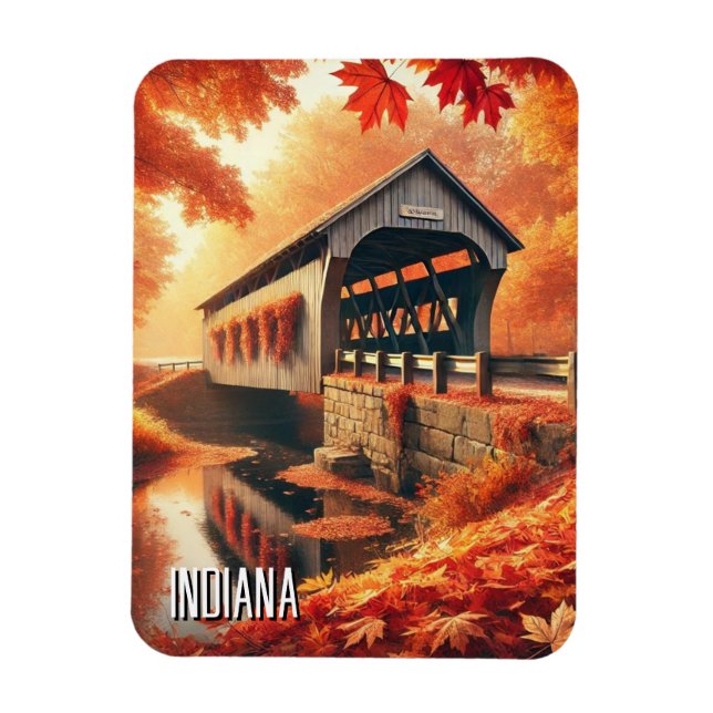 Íman Ponte coberta pelo Indiana (Vertical)