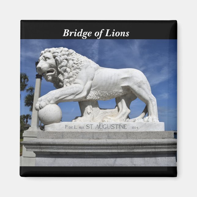 Íman Ponte da Escultura de Leões (Frente)