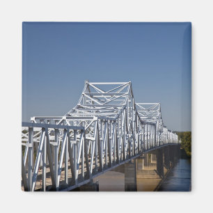 Íman ponte da rodovia I-20 sobre o rio Mississippi,
