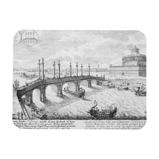 Íman Ponte de Aelius e Mausoléu de Hadrian (Castel S (Horizontal)