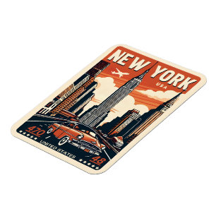 Íman Ponte de Brooklyn de carro clássico vintage da cid