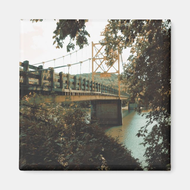 Íman ponte de castor em primaveras de eureka (Frente)