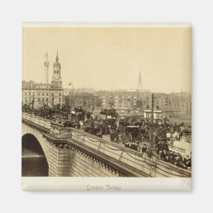 Íman Ponte de Londres, c.1880 (foto do sepia)
