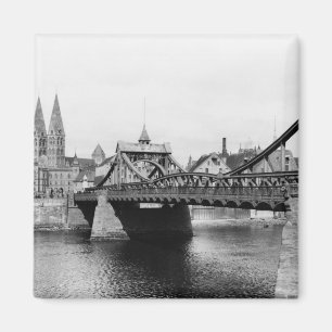 Íman Ponte de Weser, Brema, c.1910