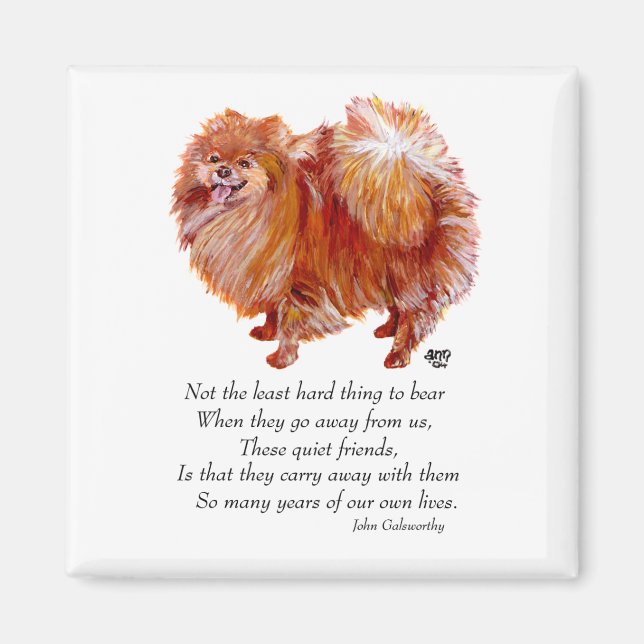 Íman Ponte do Arco-íris de Pomerânia (Frente)