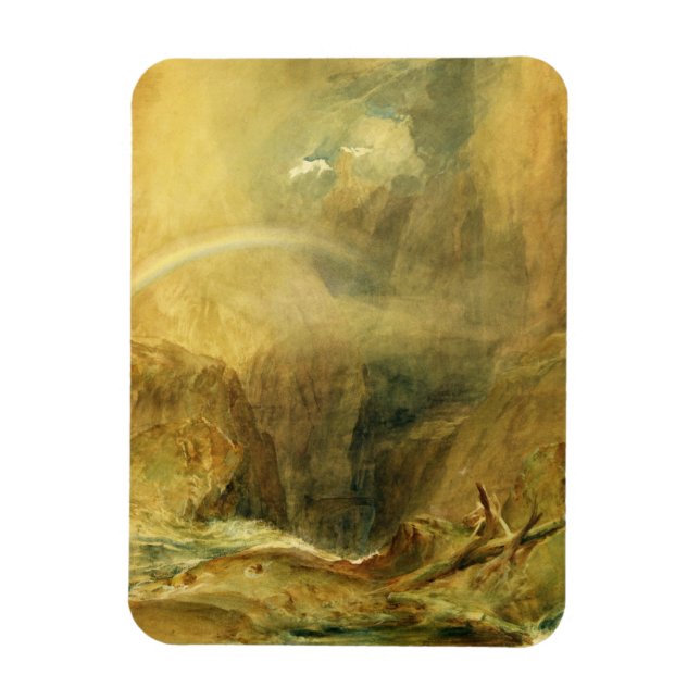 Íman Ponte do Diabo, Rua. Passagem de Gotthard, c.1804  (Vertical)