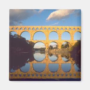 Íman Ponte do Gard, Rio Gardon, Gard, Languedoque,