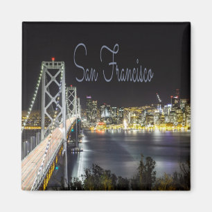 Íman Ponte do Ouro de Portão Noturno de San Francisco 