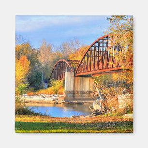 Íman Ponte do outono de Vermont