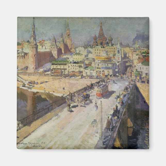 Íman Ponte do rio Moskva, 1914 (Frente)