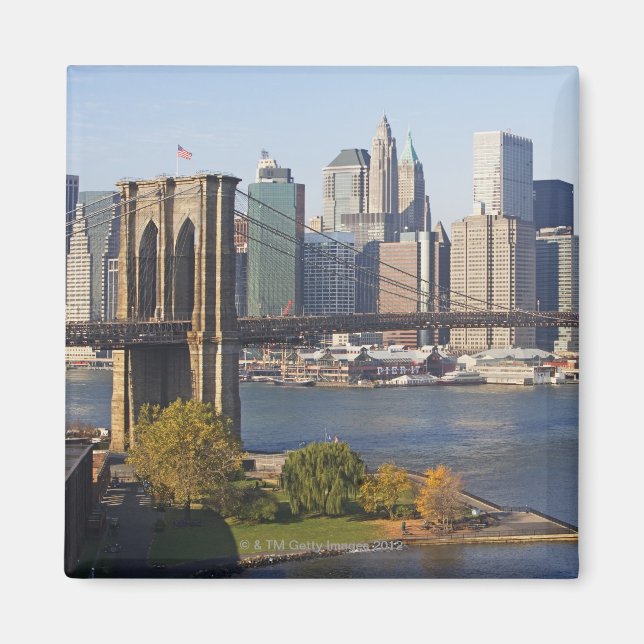 Íman Ponte e paisagem urbana (Frente)