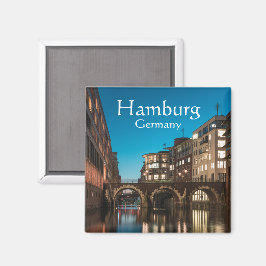 Íman Ponte Ellerntorsbrücke em Hamburgo