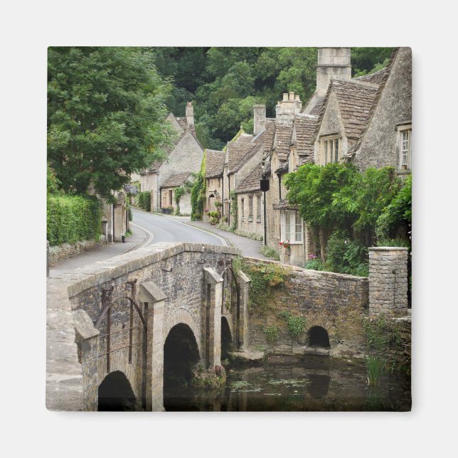 Íman Ponte em Castle Combe, ímã do Reino Unido (Frente)