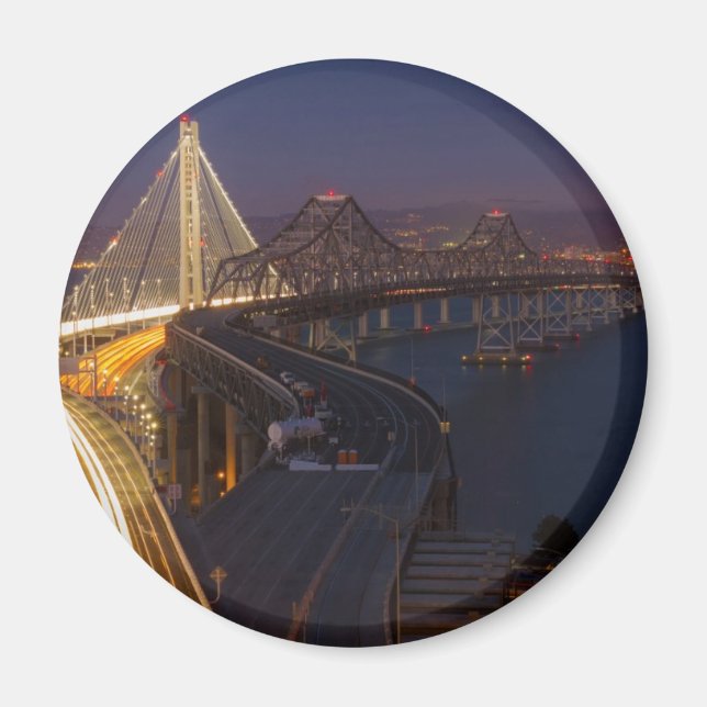 Íman Ponte entre duas pontes de São Francisco e Oakland (Frente)