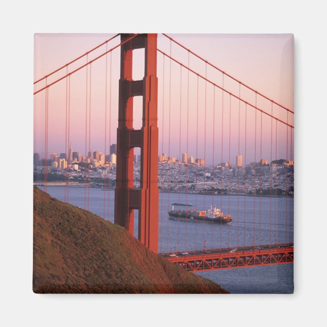 Íman Ponte Golden Gate; São Francisco; Califórnia; (Frente)