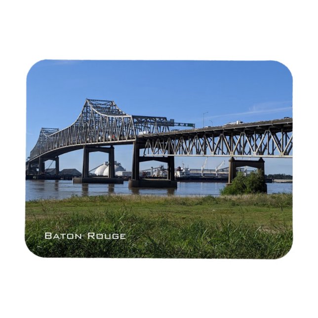 Íman Ponte Horace Wilkinson - Magnet Baton Rouge (Horizontal)