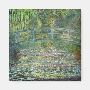 Íman Ponte Japonesa de Claude Monet Arte da Ninféia