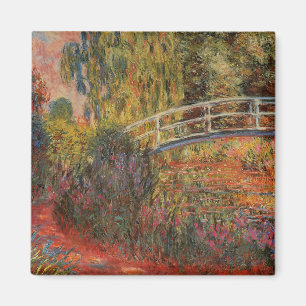 Íman Ponte Japonesa de Claude Monet em Giverny Arte