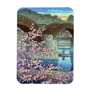 Íman Ponte legal oriental do rio Hasui kawase no japeso